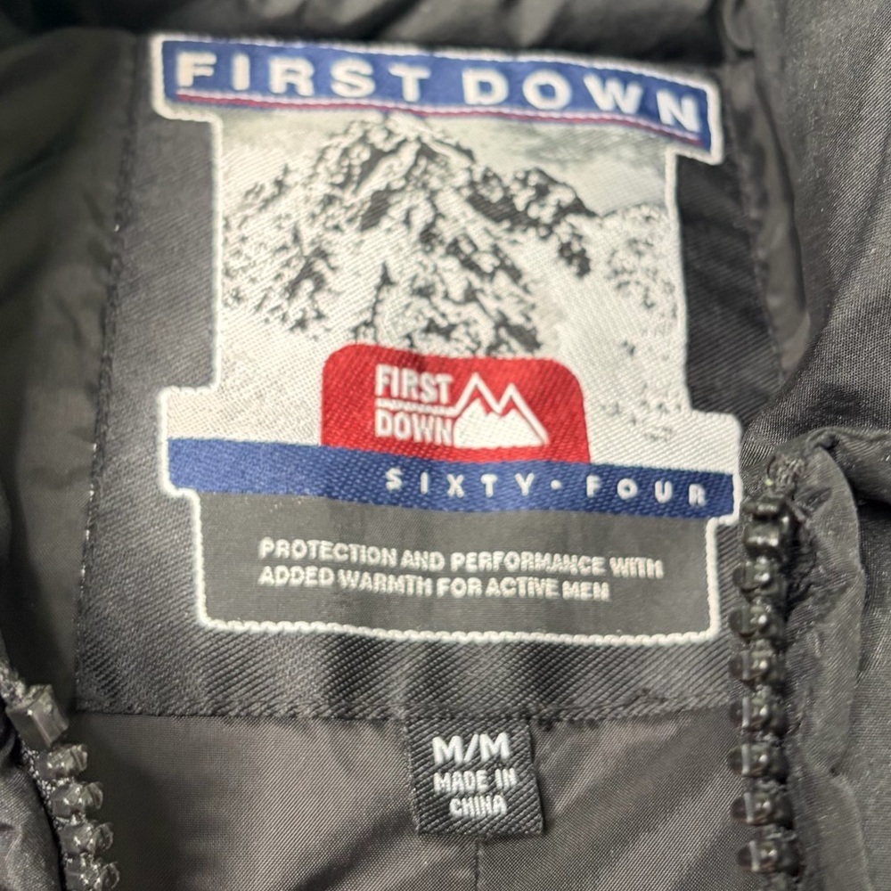 First Down Long Puffer Coat - Picture 6 of 9